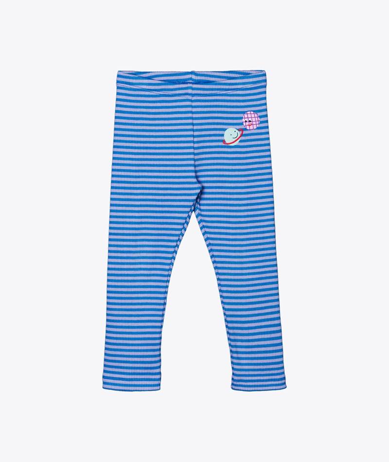 KAUF DICH GLüCKLICH KIDS Leggings Planeten gestreift aus Bio-Baumwolle Schlussverkauf