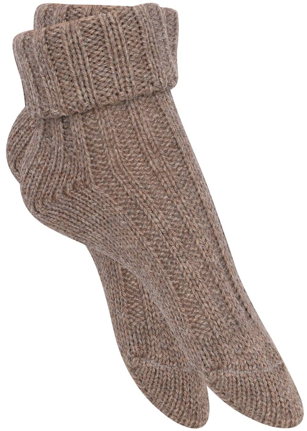 KB Socken Alpakasocken mit Umschlag dickgestrickt - 2 Paar Wochenangebot