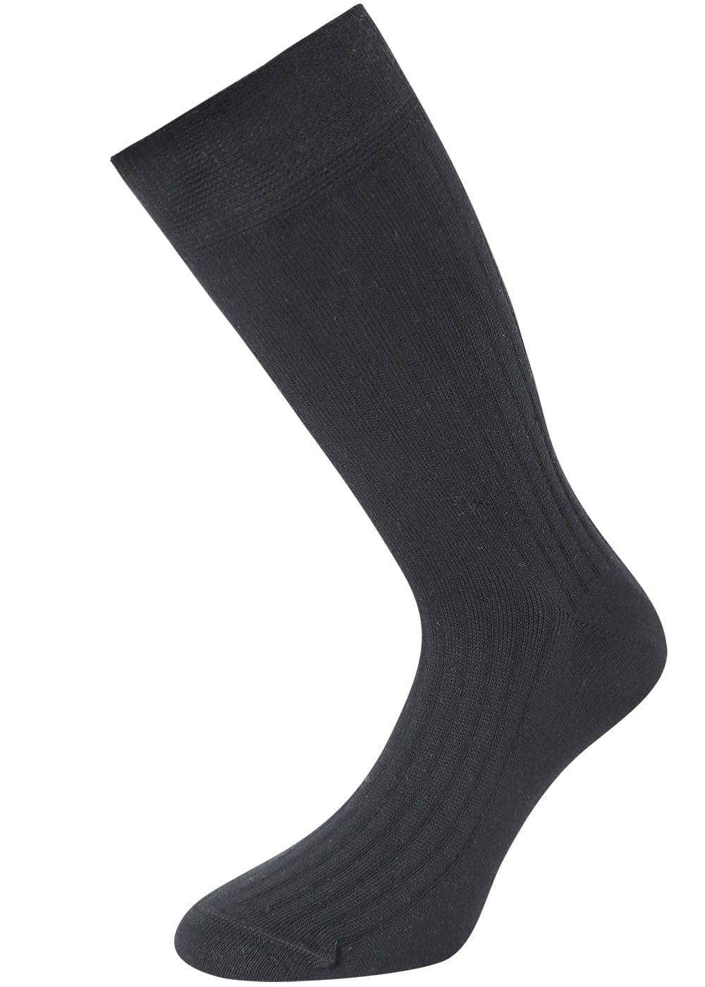 KB Socken Herrensocken Schwarz 100% Baumwolle - 10 Paar 50% Rabatt mit kostenlosem Versand
