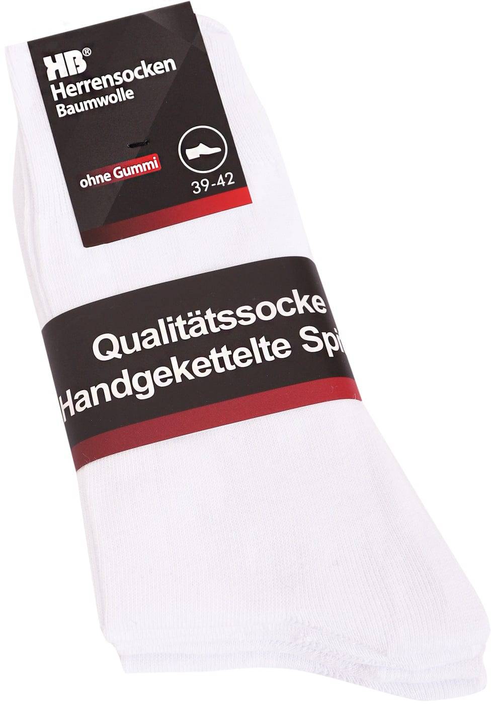 KB Socken Herrensocken weiß - Diabetiker geeignet - 10 Paar Begrenzt auf 3 Tage