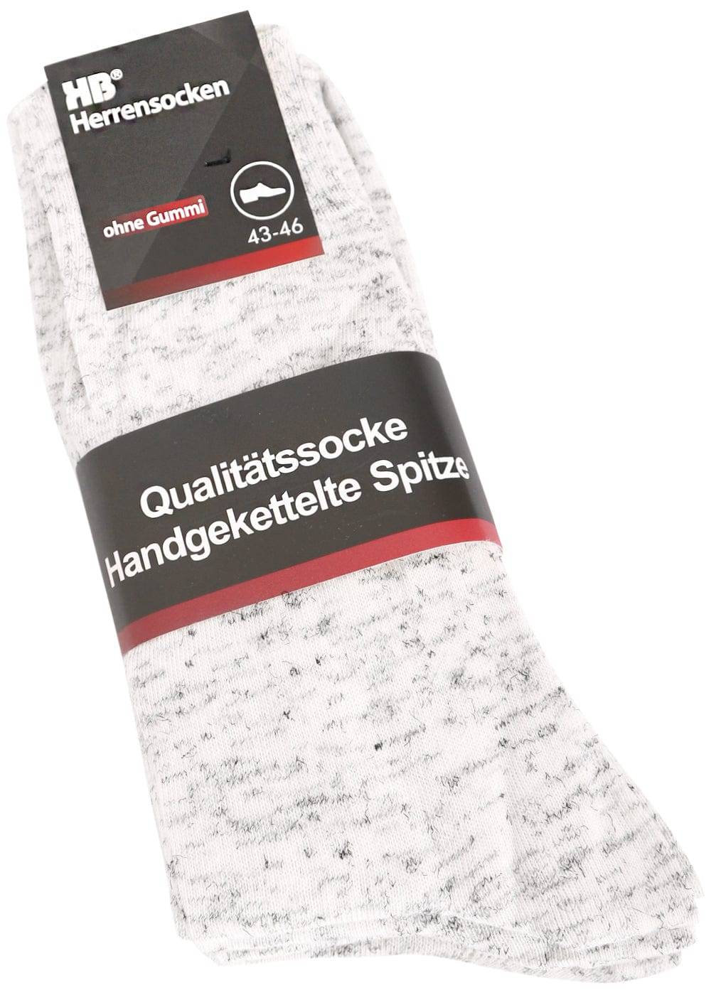 KB Socken Herrensocken ohne Gummi - Italy Melange - 10 Paar Im Verkauf