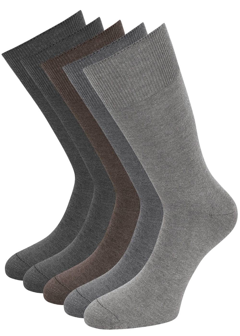 KB Socken Herrensocken Grautöne - Diabetiker geeignet - 10 Paar Versandkostenfrei