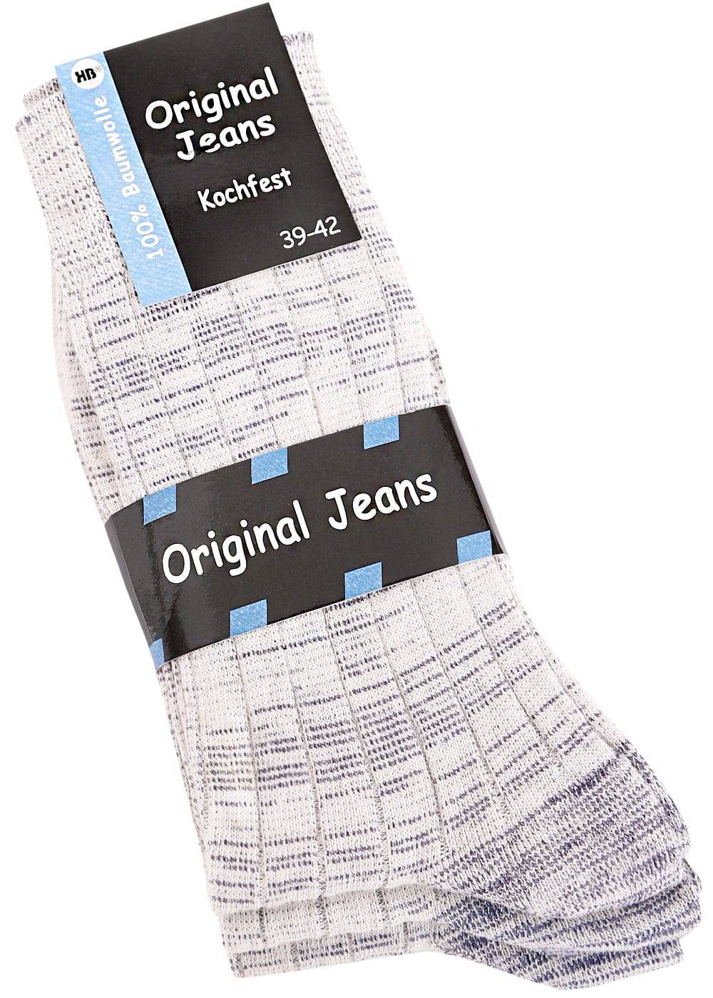 KB Socken Jeanssocken Graumeliert - 5 Paar Limitierter Zeitrabatt