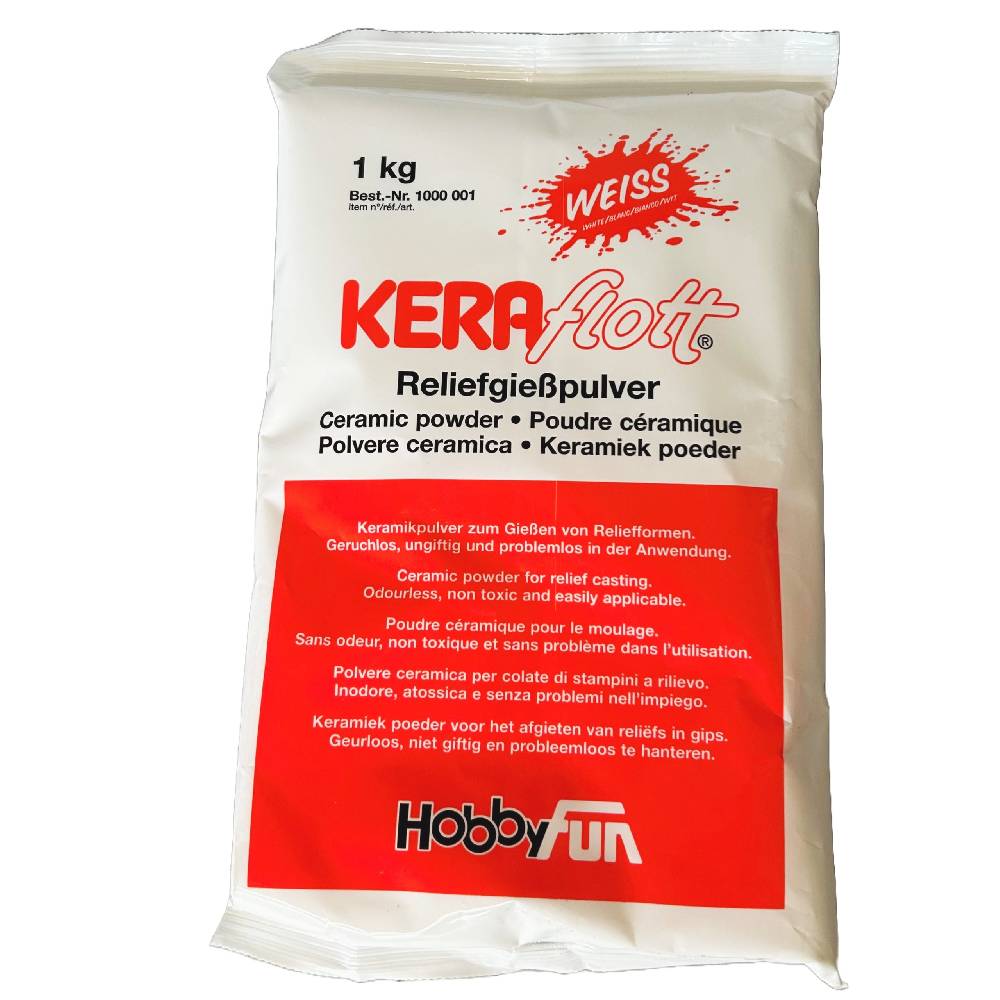 KB Socken KERAflott Reliefgießpulver weiß 1 kg Online Outlet