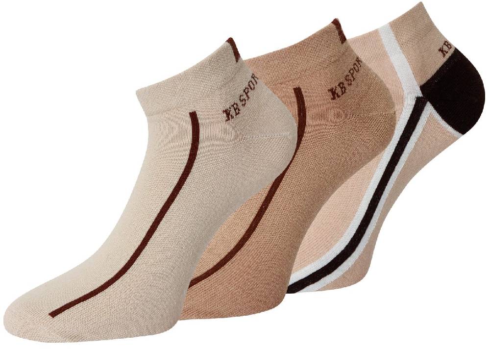 KB Socken Herren Sneakersocken beige - 9 Paar Räumungsverkauf