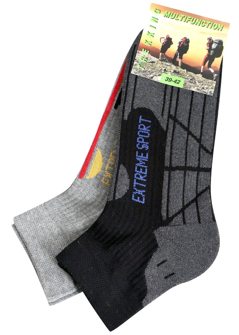 KB Socken Trekking Multifunktionssocken Kurzschaft - 2 Paar Super Sparpreis