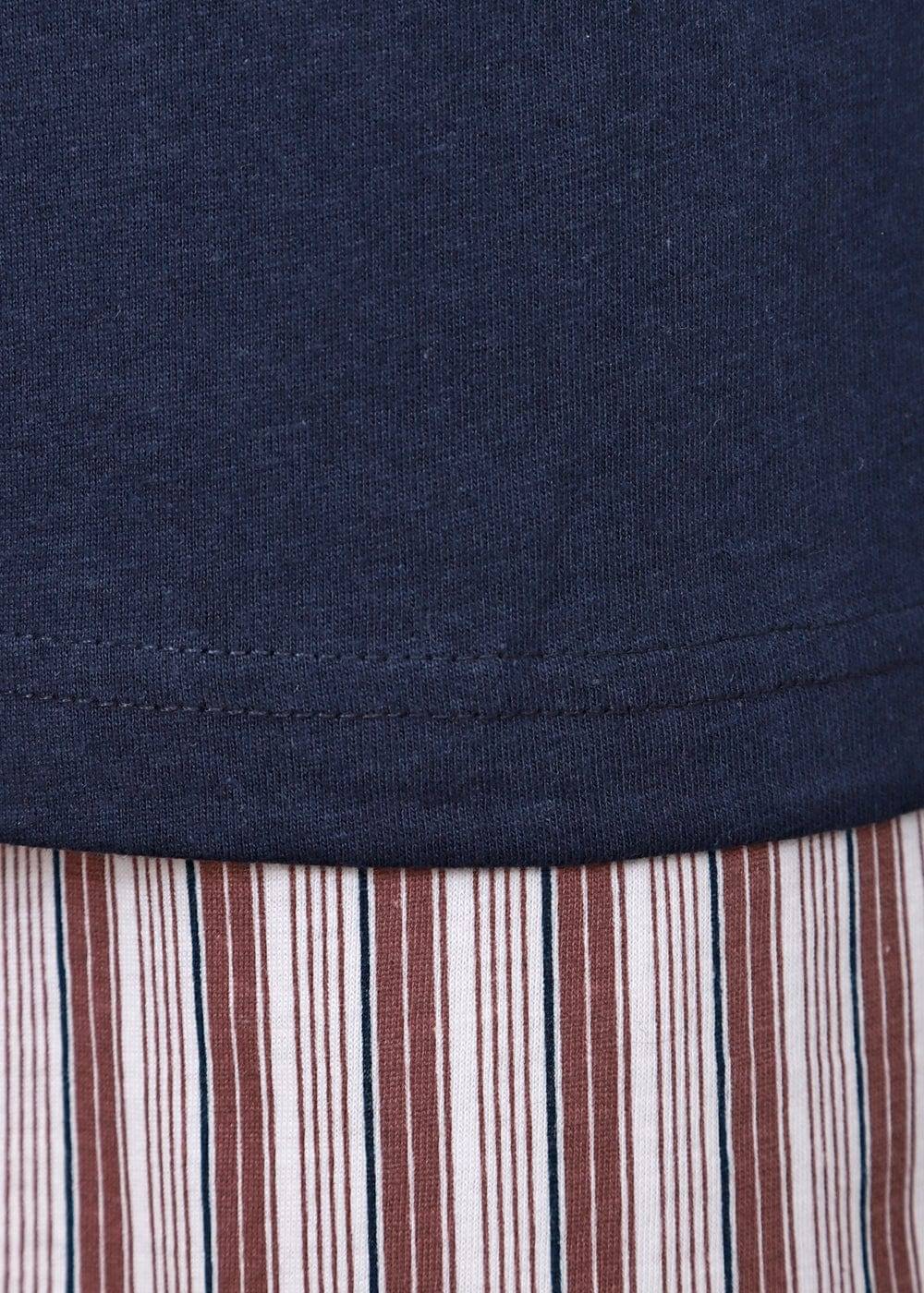 KB Socken Herren Schlafanzug kurz marine - 100% Baumwolle Nur für heute