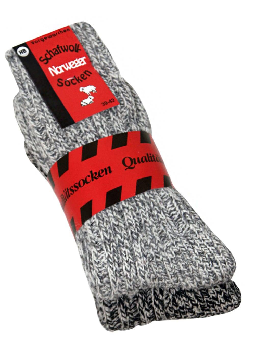 KB Socken Norwegersocken Grau - 2 Paar Meist gekauft