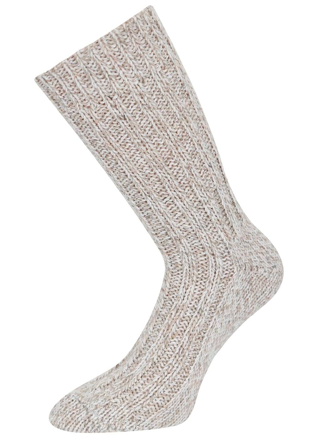 KB Socken Norwegersocken Beige - 2 Paar Fabrik Onlineshop