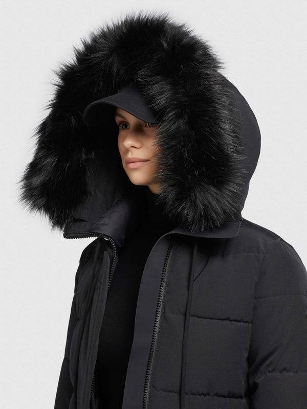 Khujo Mantel MARANA (WITH FUR) Fabrik Onlineshop