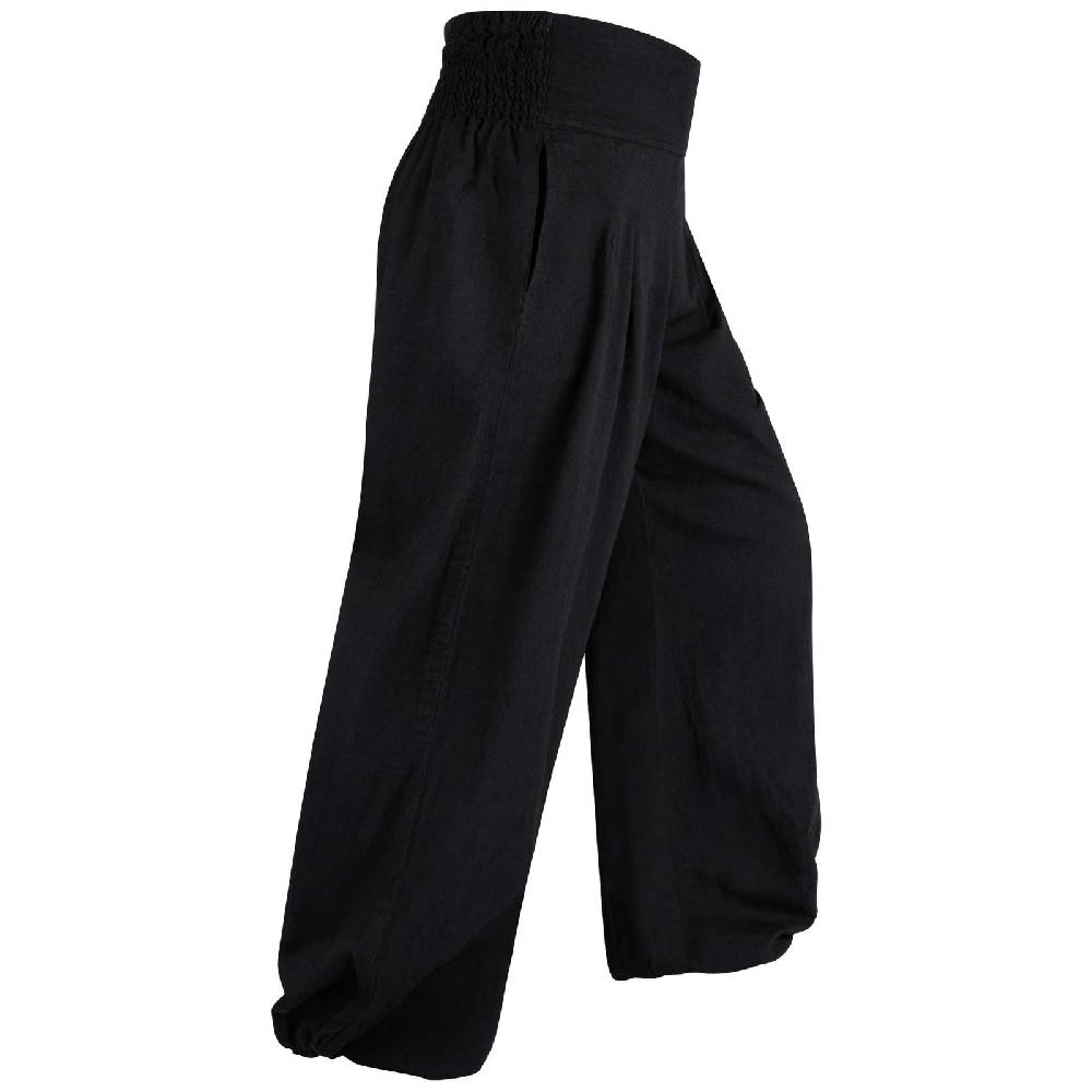 Kunst Und Magie KUNST UND MAGIE Yogahose Pumphose Pluderhose mehrfarbig aus Baumwolle lang Räumungsverkauf