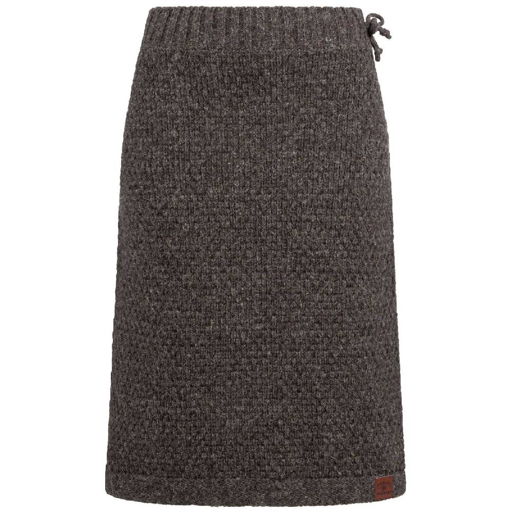 Kunst Und Magie Langer Strickrock Winter Woll Rock mit klassischem Waffel-Muster Wolle Boho Sonderangebote