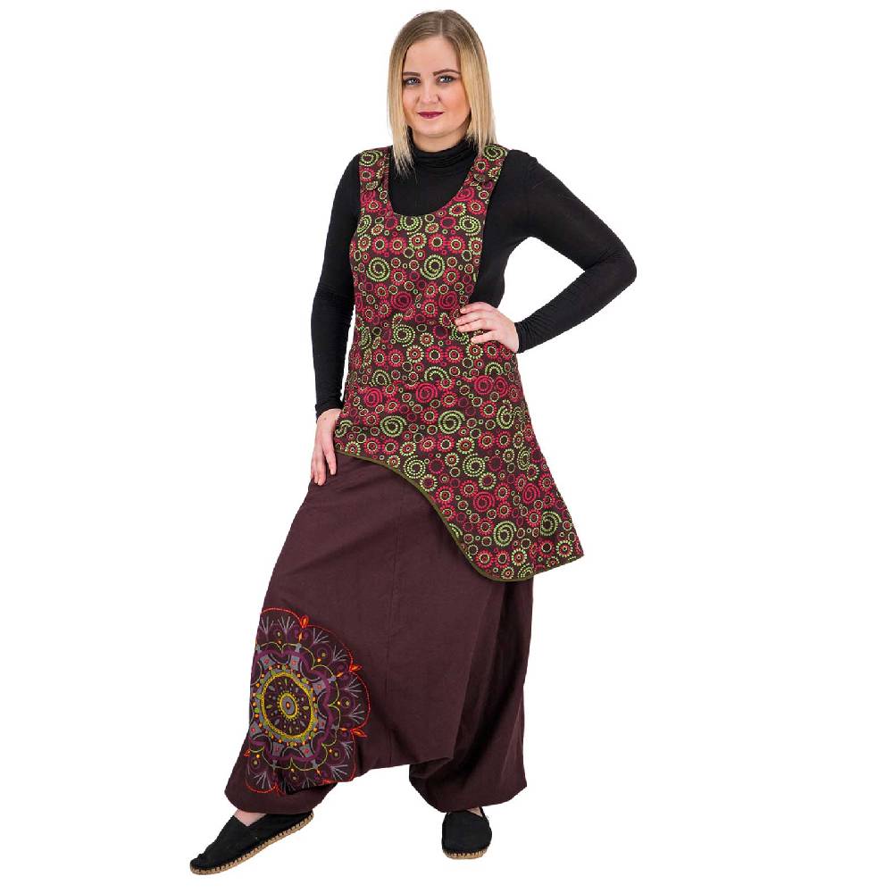 Kunst Und Magie Latzhose Haremshose Jumpsuit Hose Psy Goa 70er Overall Hippie Boho Ibiza Style Riesige Ersparnisse