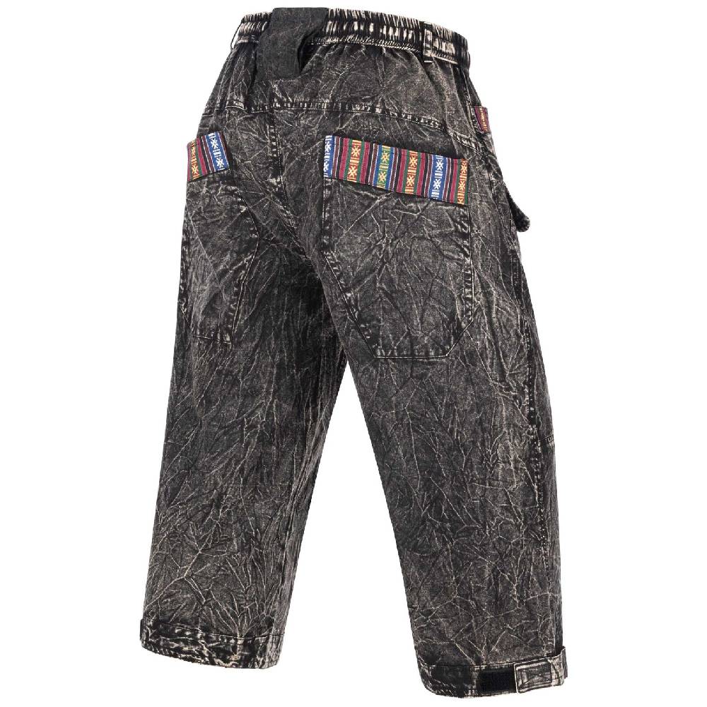 Kunst Und Magie Kurze Aladin Herren Hose 3/4 Baggy Cargo Yoga Pants Hippie Goa Baumwoll Shorts Super Sparpreis