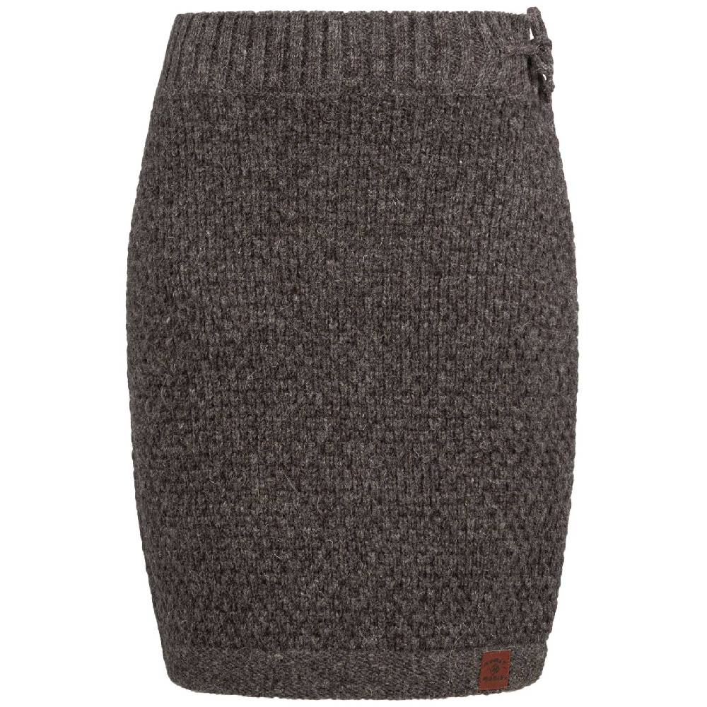 Kunst Und Magie Strickrock kurzer Winter Rock mit klassischem Waffel-Muster Wolle Boho Letzte 3 Tage