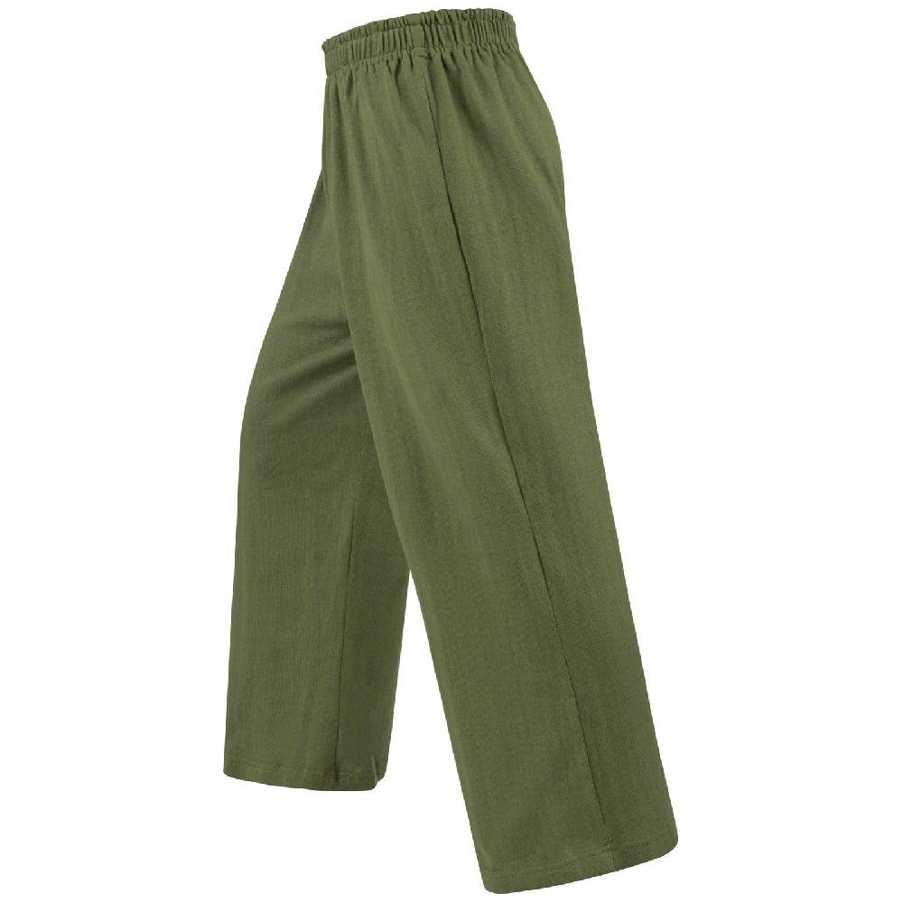 Kunst Und Magie Hose Psy Goa 70er Hippie Boho Ibiza Style Hippie Sommerhose Strick Gruen Bis zu 55% Rabatt