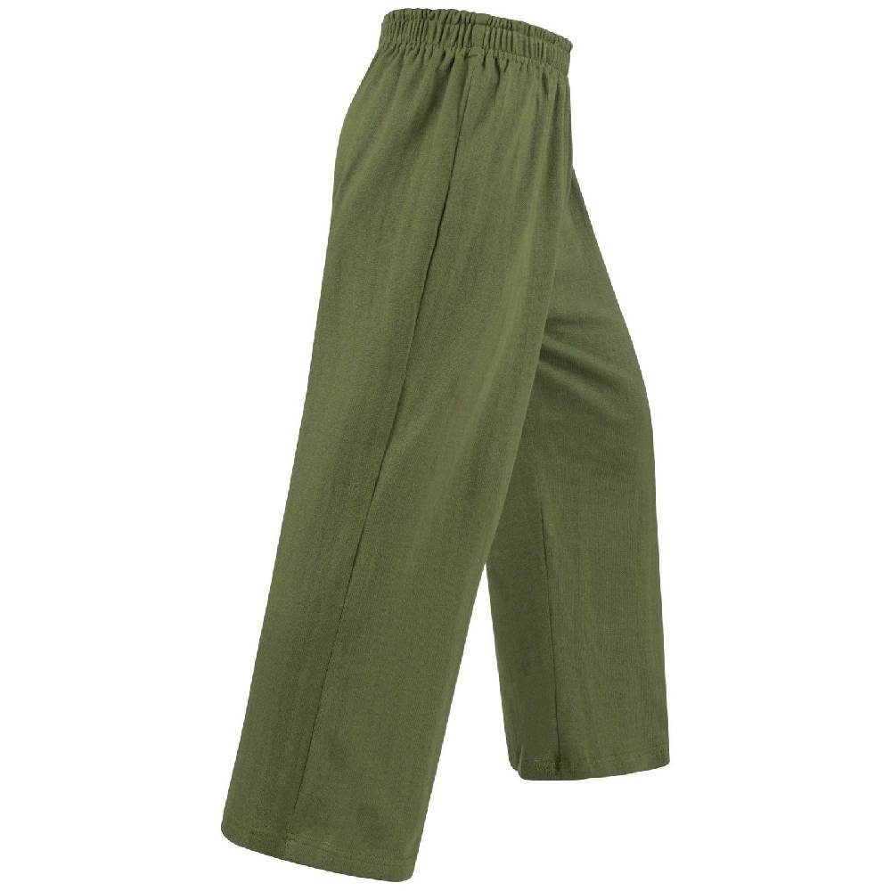 Kunst Und Magie Hose Psy Goa 70er Hippie Boho Ibiza Style Hippie Sommerhose Strick Gruen Bis zu 55% Rabatt