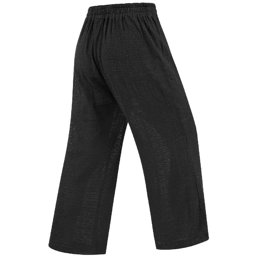 Kunst Und Magie Hose Psy Goa 70er Hippie Boho Ibiza Style Hippie Sommerhose Strick Schwarz Discount Store für neue Produkte