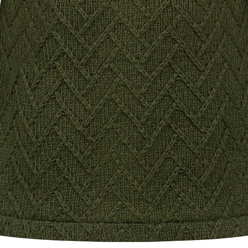 Kunst Und Magie Klassische Damen Strickjacke Kurzmantel Winter Mantel Wolle Jacke mit Fleecefutter und Kapuze Fabrikverkauf