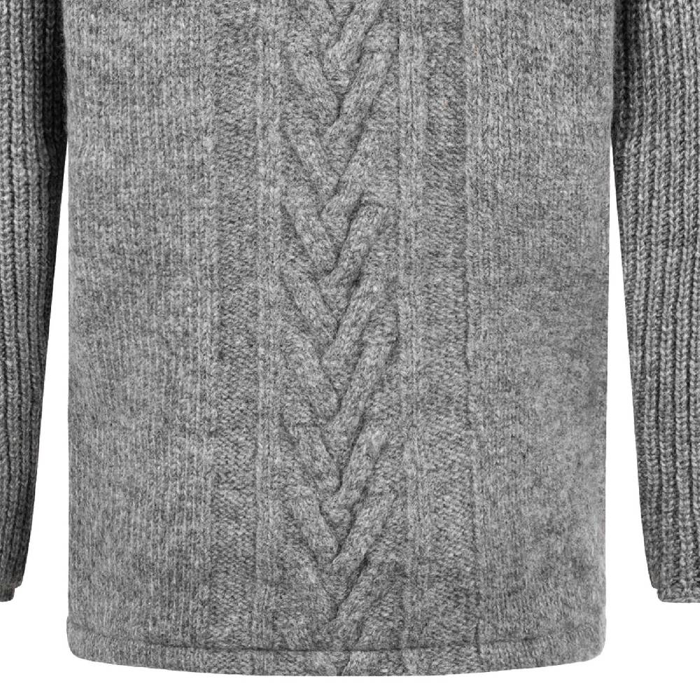 Kunst Und Magie Herren Strickjacke Goa Wolle Jacke Fleecefutter Hochkragen Winterjacke Kurzmantel Kapuze Blitzverkäufe