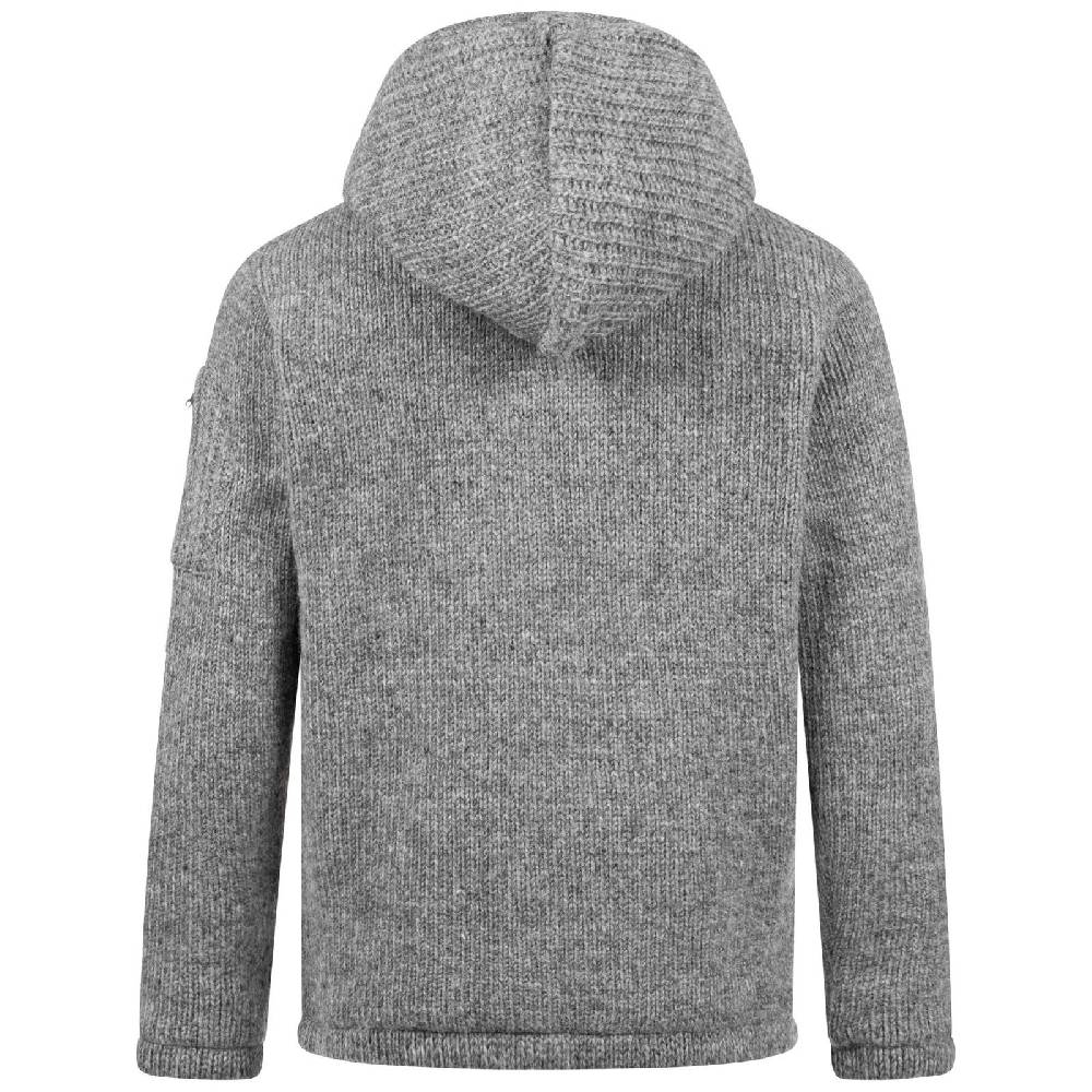 Kunst Und Magie Herren Strickjacke Schurwolle Klassich Nordisch Wolle Jacke mit Kapuze Schurwolle Limitierter Zeitrabatt