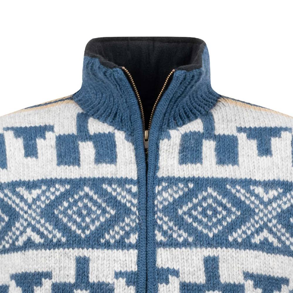 Kunst Und Magie Kunst und Magie Unisex Gilet Ärmellose Weste Strickweste aus Wolle Fleecefutter Winter Aztekenmuster Großer Ausverkauf