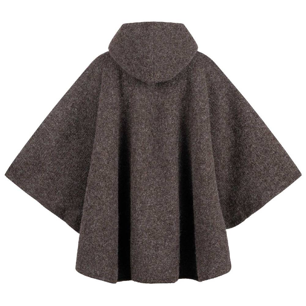 Kunst Und Magie Strick Poncho mit Kapuze Umhang Cape Strickjacke Wolle Jacke mit Kapuze Winter Mantel Begrenztes Angebot
