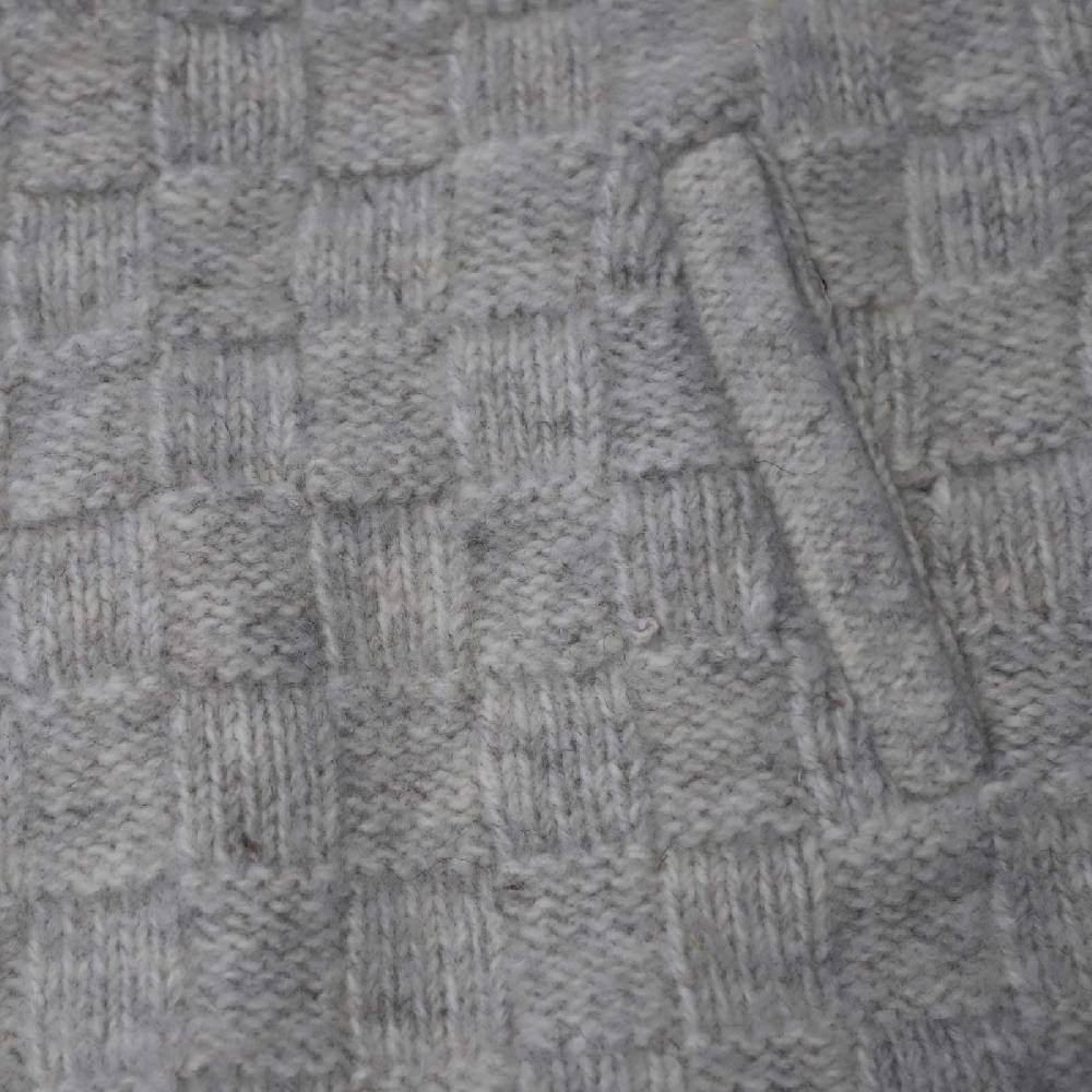 Kunst Und Magie Herren Strick Pullunder V-Neck aus Wolle mit warmen Fleecefutter Preisnachlass