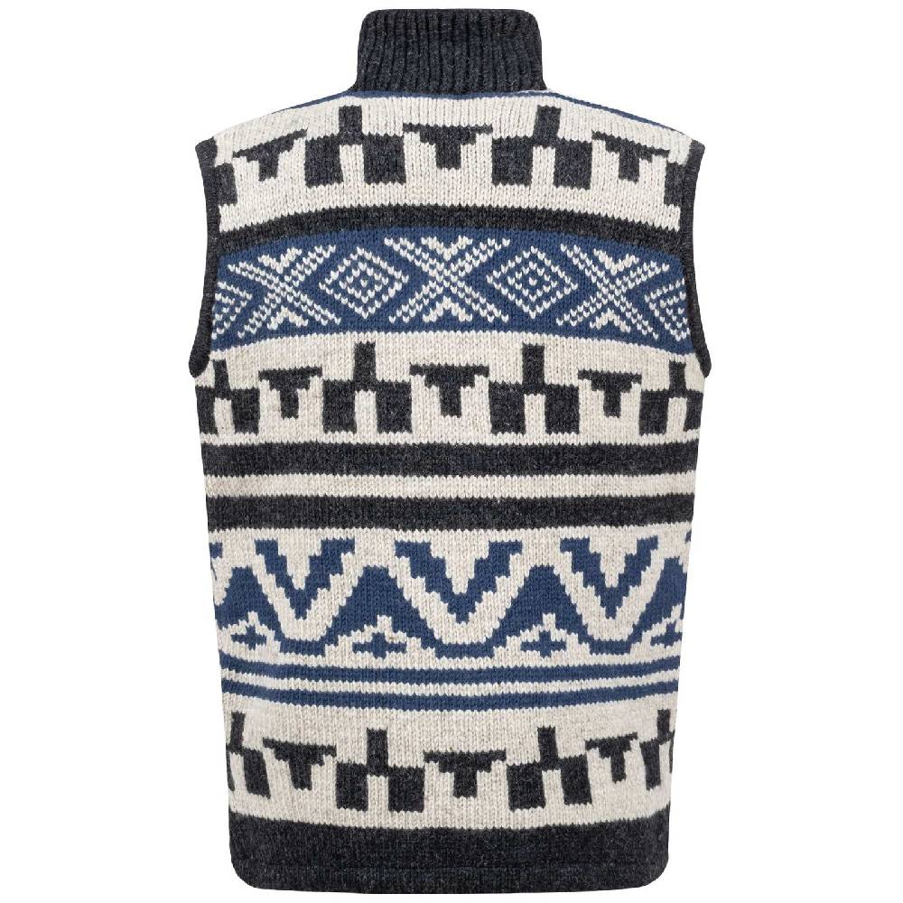 Kunst Und Magie Kunst und Magie Unisex Strickweste aus Wolle mit warmen Fleecefutter Weihnachtsangebot