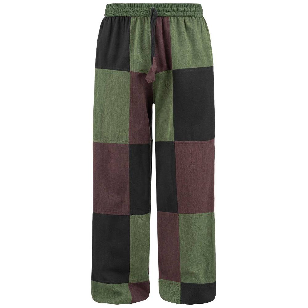 Kunst Und Magie Kunst und Magie Bunte Patchwork Freizeit Hose Baumwolle - Unisex Hippiehose Nachhaltig 50% Rabatt mit kostenlosem Versand
