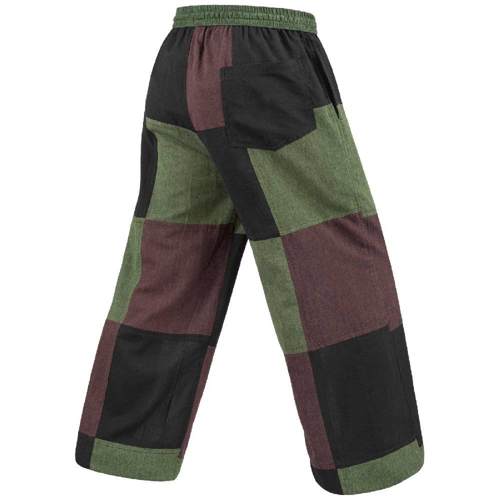 Kunst Und Magie Kunst und Magie Bunte Patchwork Freizeit Hose Baumwolle - Unisex Hippiehose Nachhaltig 50% Rabatt mit kostenlosem Versand