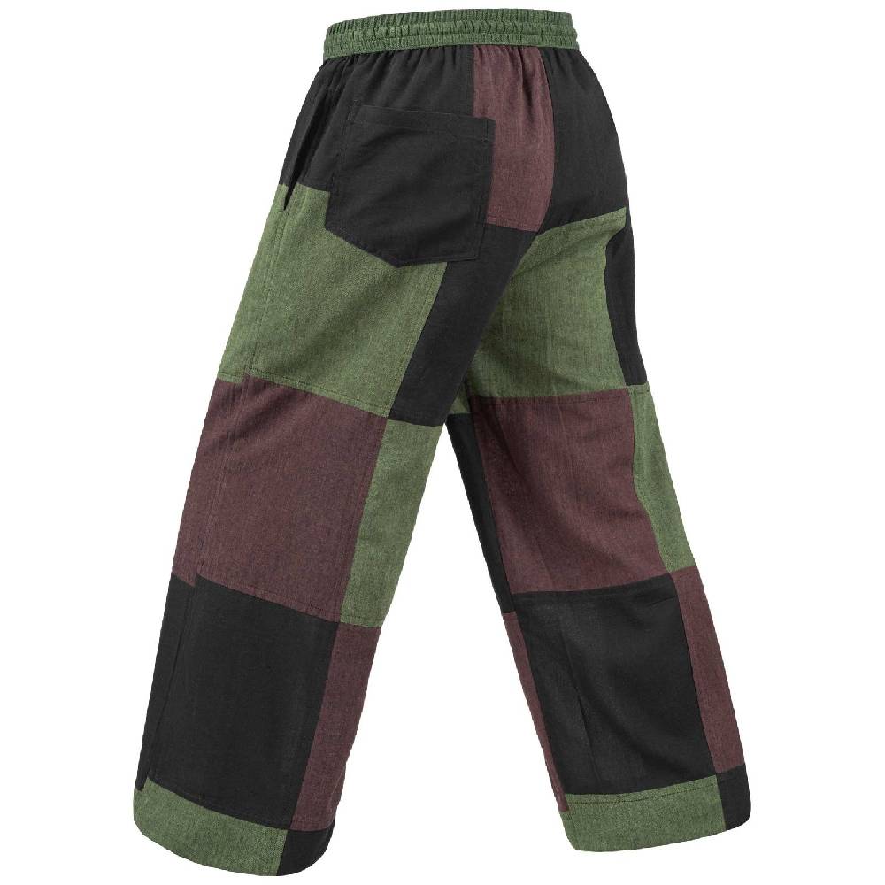 Kunst Und Magie Kunst und Magie Bunte Patchwork Freizeit Hose Baumwolle - Unisex Hippiehose Nachhaltig 50% Rabatt mit kostenlosem Versand