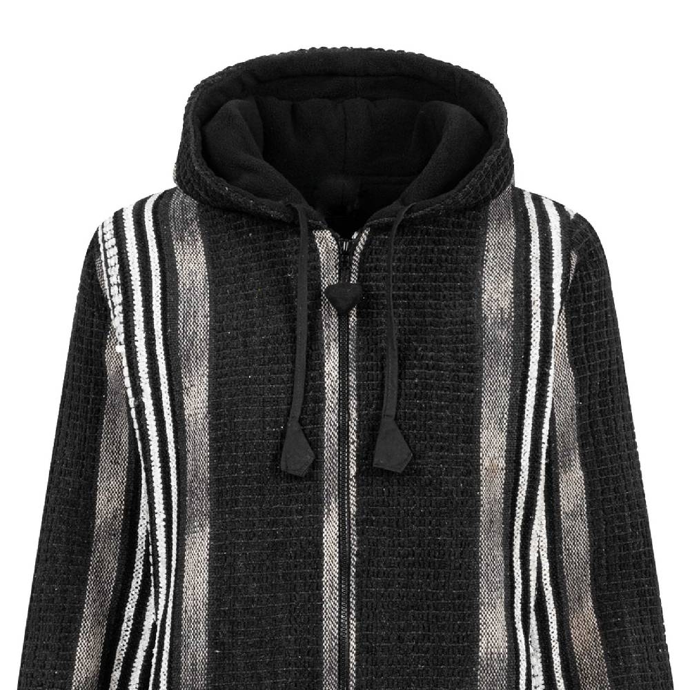 Kunst Und Magie Damen Kurzmantel Jacke mit Kapuze -Hippie Goa Boho Damen Mantel Meist gekauft