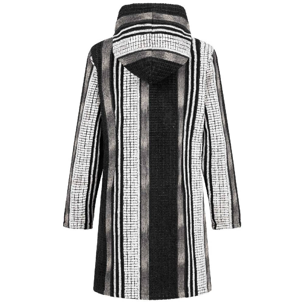 Kunst Und Magie Damen Kurzmantel Jacke mit Kapuze -Hippie Goa Boho Damen Mantel Meist gekauft