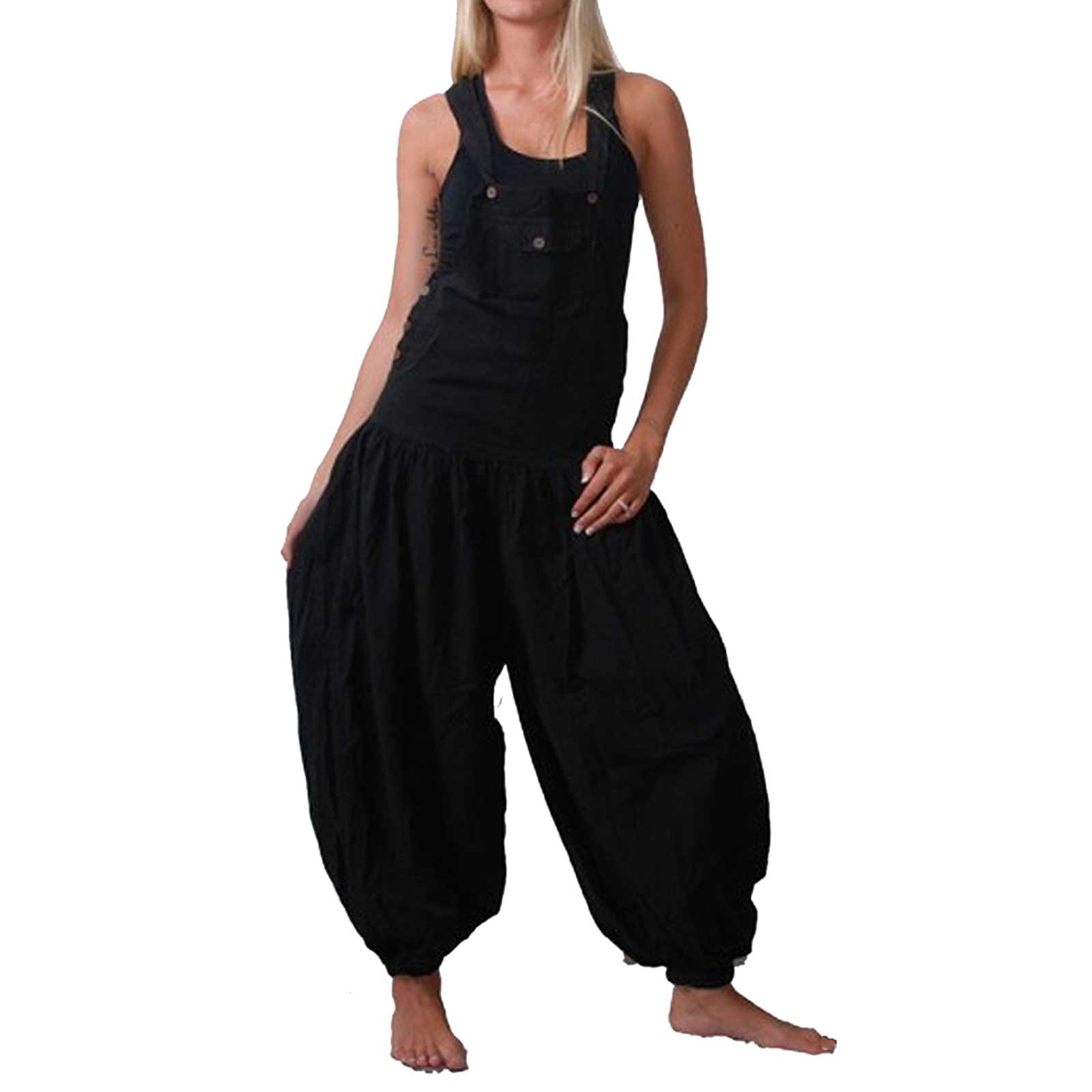 Kunst Und Magie Hippie Latzhose Haremshose Hose Psy Goa 70er Overall Boho Jumpsuit Blitzverkäufe