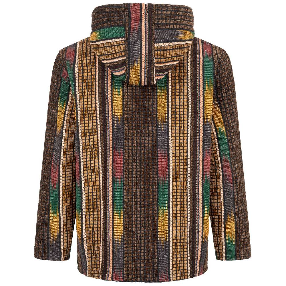Kunst Und Magie Kapuzenjacke Kapu Hoodie mit Kapuze und Kängurutaschen Hippie Jacke Gheri Nepal Begrenztes Angebot