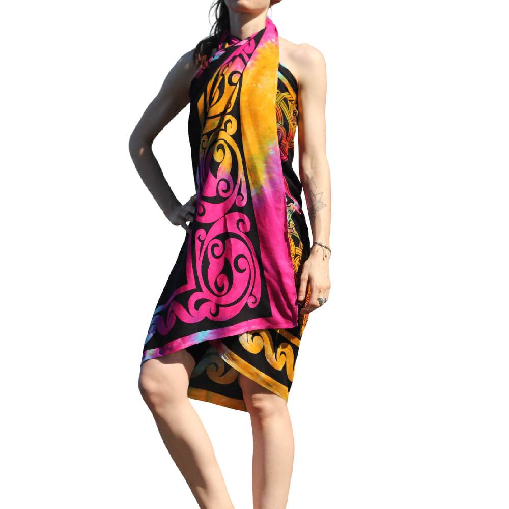Kunst Und Magie Sarong Yogatuch Iggdrasil Weltenbaum Strandtuch Multifunktionstuch Dekotuch Tischdecke Wickelkleid Lagerräumung