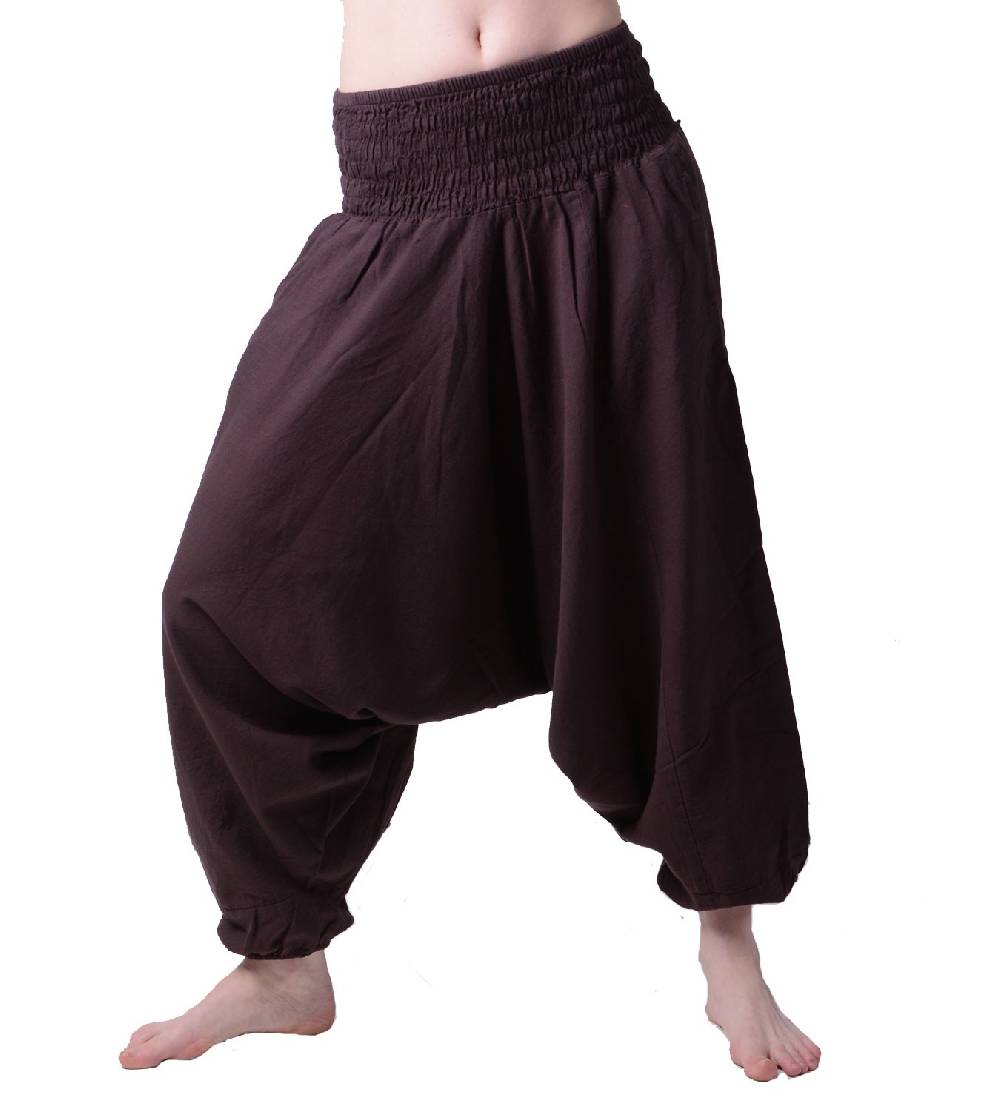 Kunst Und Magie Kunst und Magie Unisex Orientalische prewashed Haremshose Pluderhose Pumphose Riesige Ersparnisse