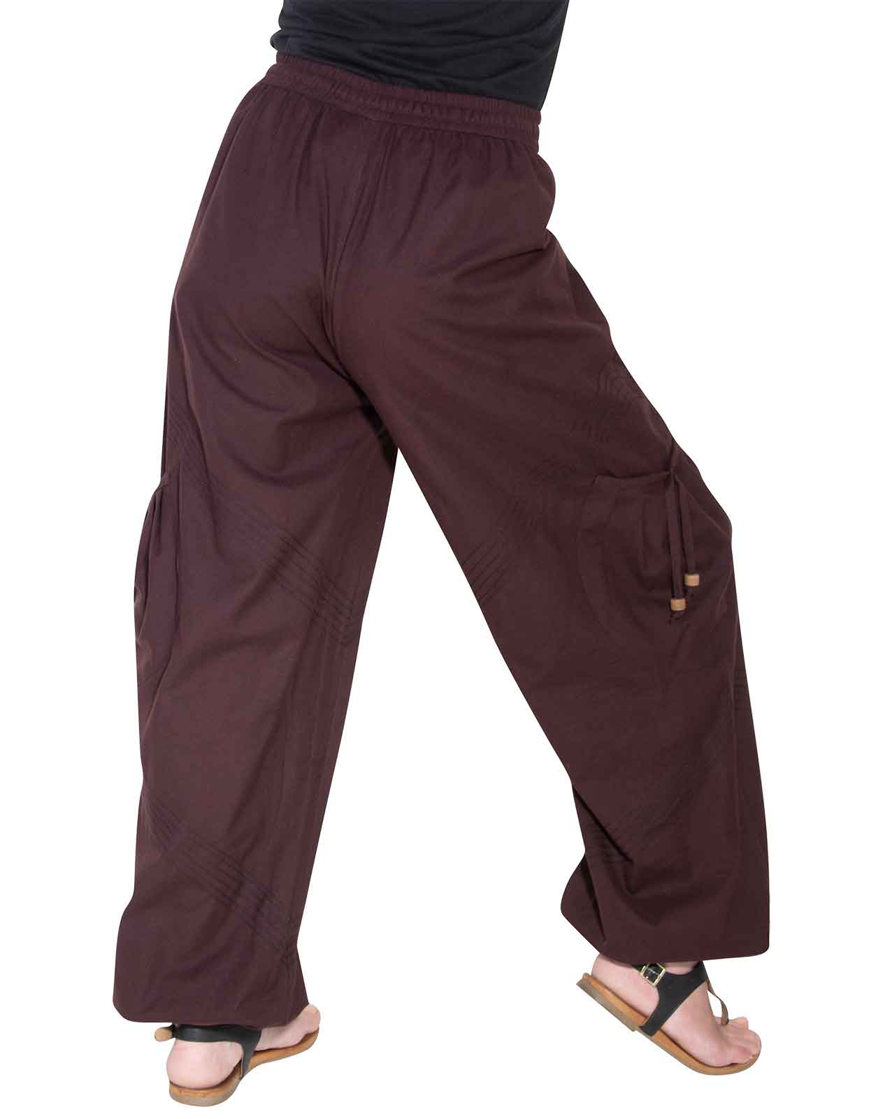 Kunst Und Magie Kunst und Magie Unisex Goa Pluderhose in klassischen Farben VIP-Rabatte