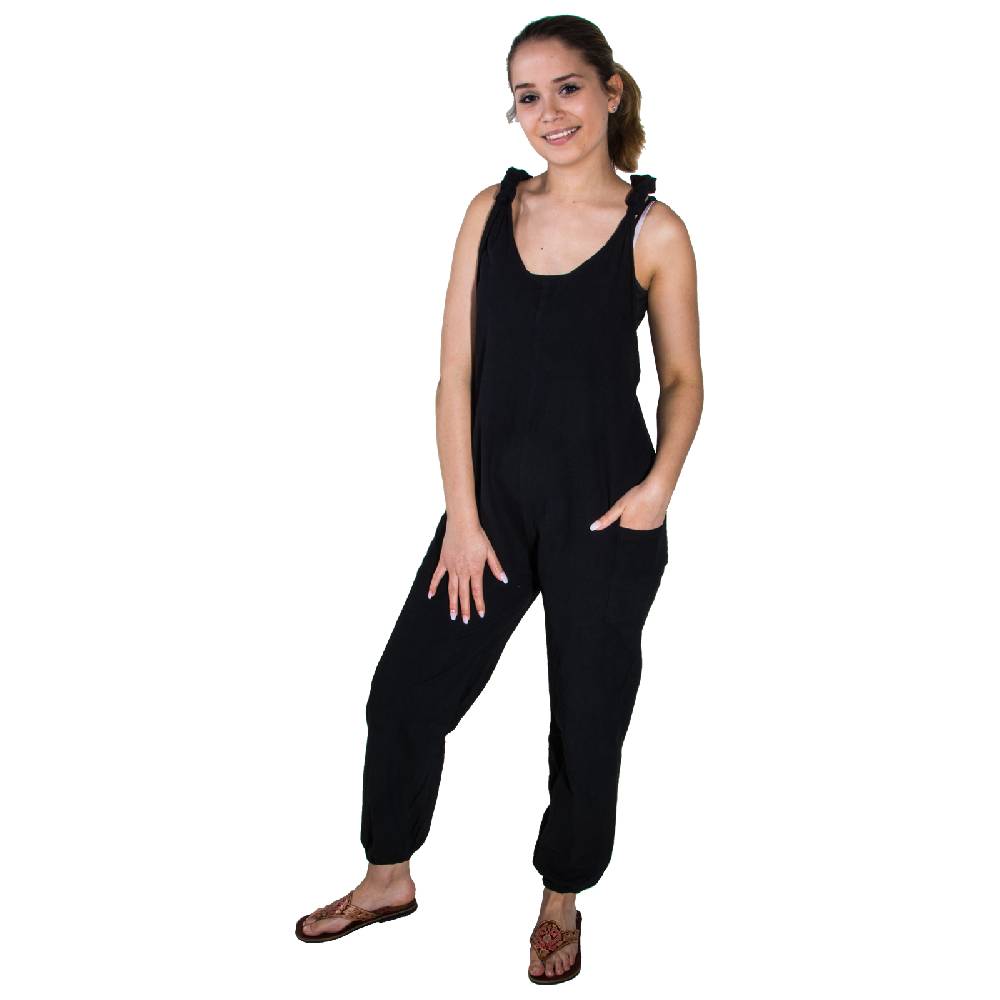 Kunst Und Magie Kunst und Magie alternative Sommer Latzhose Unifarben Bis zu 60% Rabatt