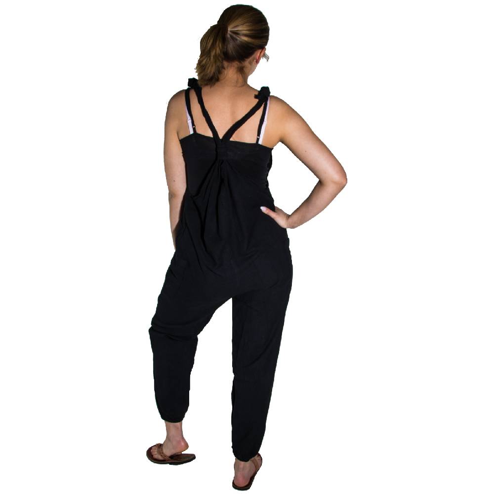 Kunst Und Magie Kunst und Magie alternative Sommer Latzhose Unifarben Bis zu 60% Rabatt