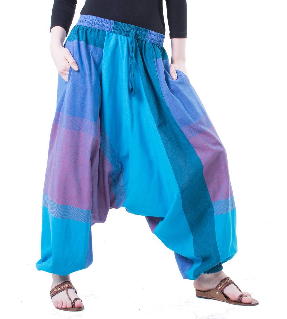 Kunst Und Magie Kunst und Magie Bunte Aladin Haremshose mit 2 Taschen 2025
