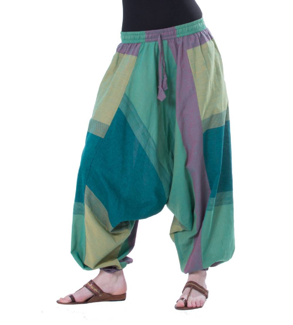 Kunst Und Magie Kunst und Magie Bunte Aladin Haremshose mit 2 Taschen 2025