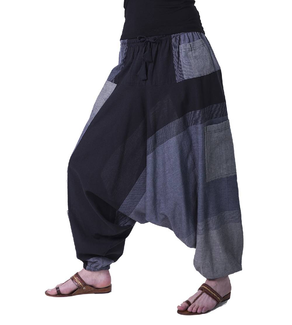 Kunst Und Magie Kunst und Magie Bunte Aladin Haremshose Pumphose Pluderhose Harem Hippie Verkauf