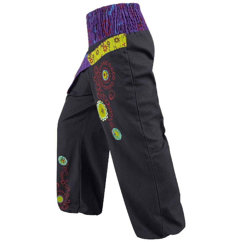 Kunst Und Magie Kunst und Magie Damen IBIZA Strandhose Wellnesshose Pluderhose in verschiedenen Farben Vatertagsangebot