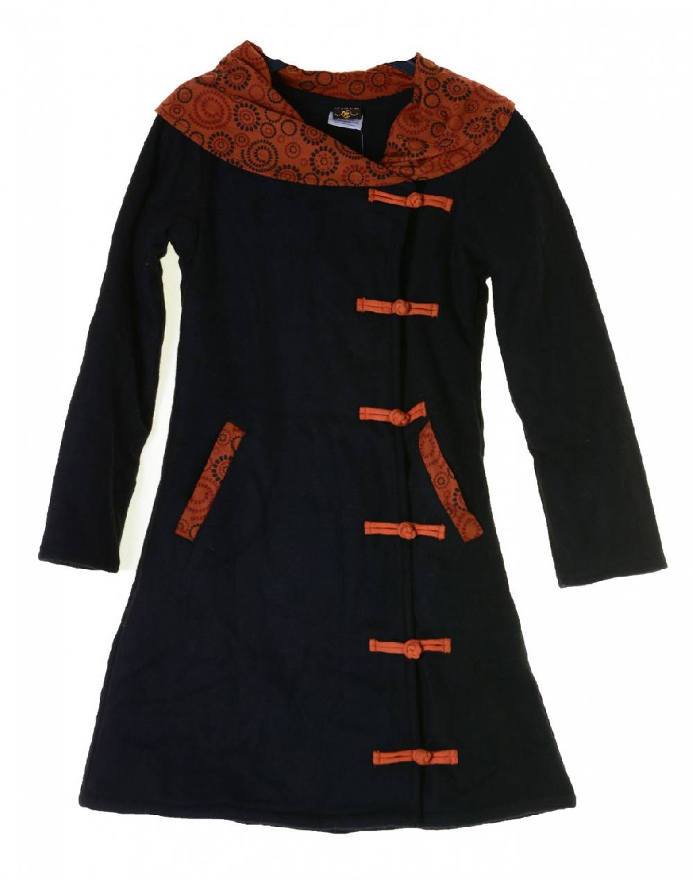 Kunst Und Magie Wollmantel Jacke Mantel Goa Psy Hippie Boho Saisonale Angebote