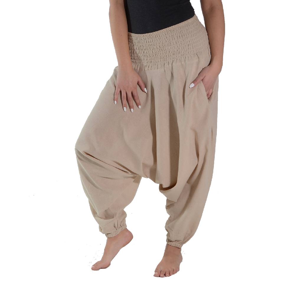 Kunst Und Magie Kunst und Magie Unisex Orientalische Haremshose Pluderhose Pumphose, Größe: Einheitsgröße Zeitbegrenzte Promotion