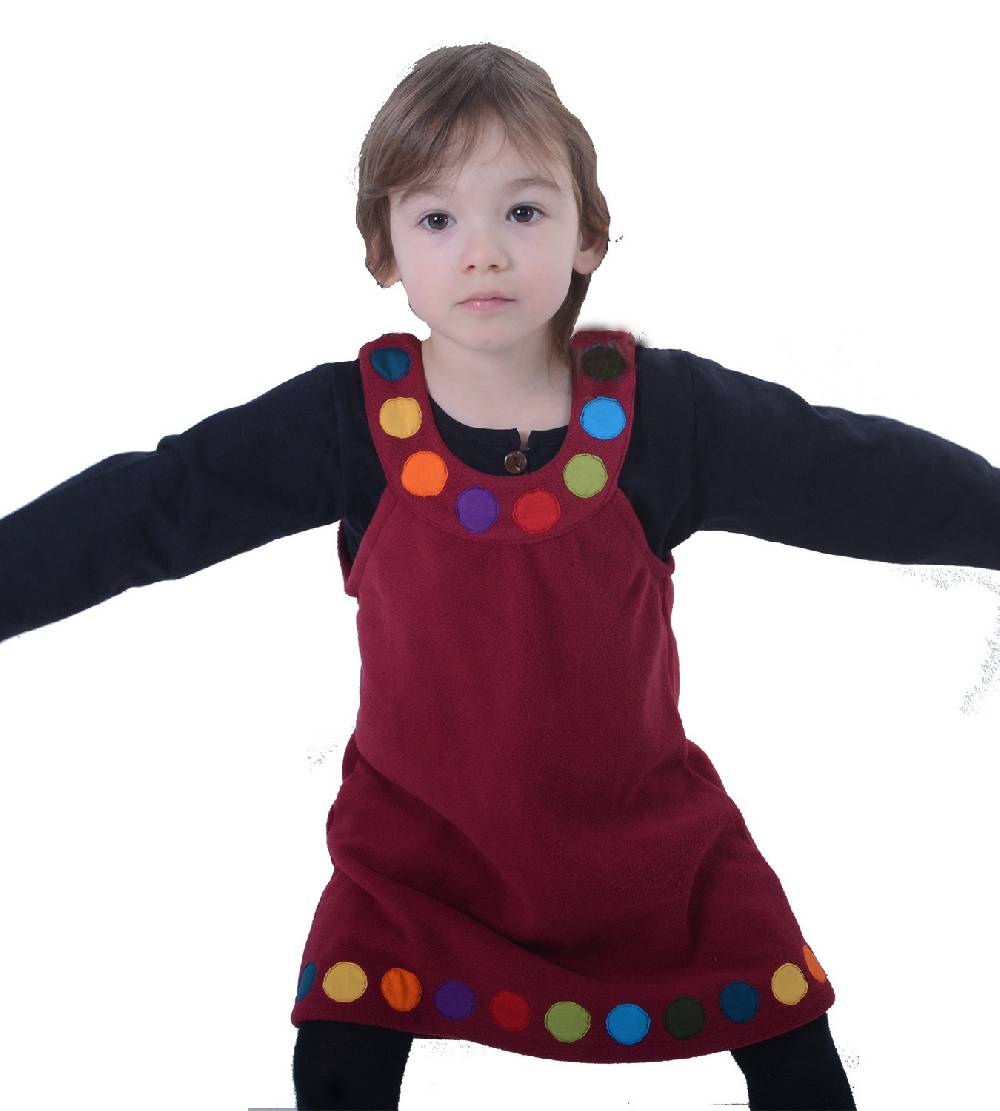 Kunst Und Magie Kunst und Magie Kinder Kleid /Trägerkleid aus Fleece 2025