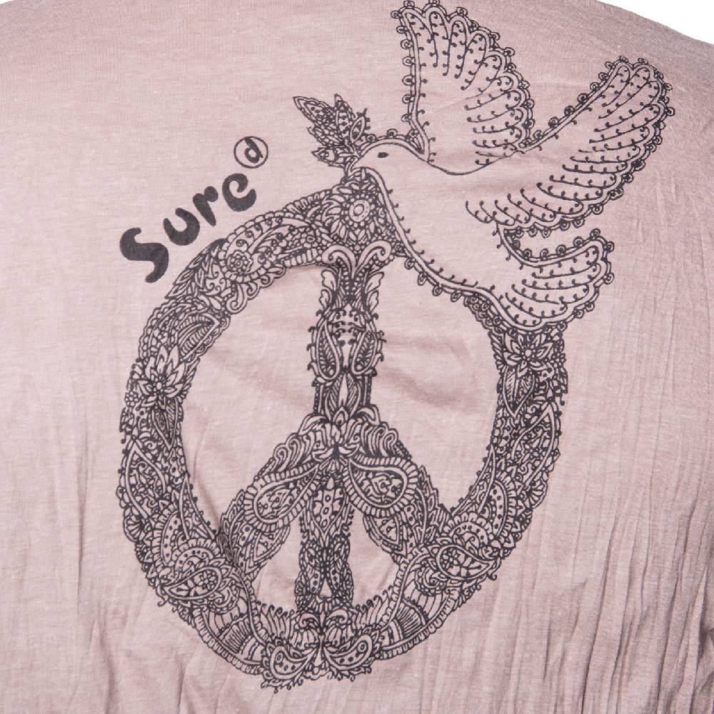 Kunst Und Magie Kunst und Magie Sure Hoody Kapuzen Shirt Peace mit Friedenstaube Meist gekauft