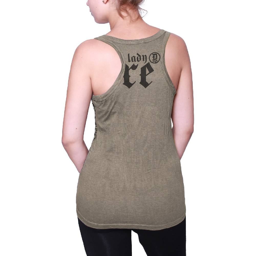 Kunst Und Magie Kunst und Magie Sure Crying Buddha 70er Retro Trägertop T-Shirt Neueste Stile
